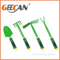 Child garden tool set with fork,shovel,digging tool with plastic handles